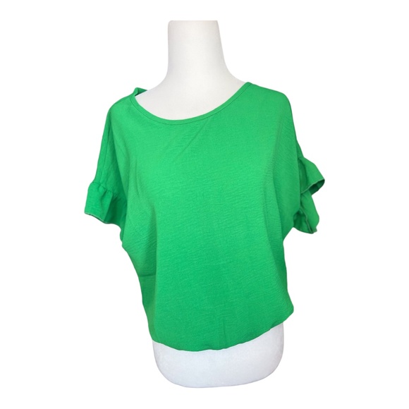 Julia by Love J Ruffle Sleeve Blouse - Picture 1 of 9